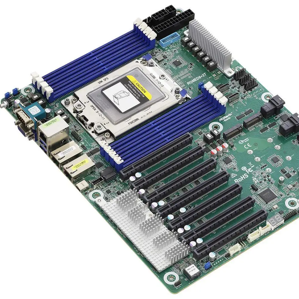 Dual Socket Sp3 Epyc Motherboard - Geeignet für Original ASRock Rack ROMED8-2T