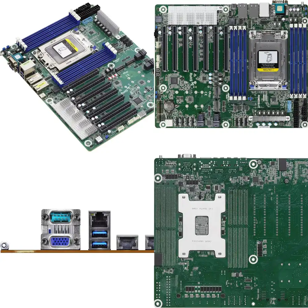 Dual Socket Sp3 Epyc Motherboard - Original ASRock Rack ROMED8-2T für EPYC