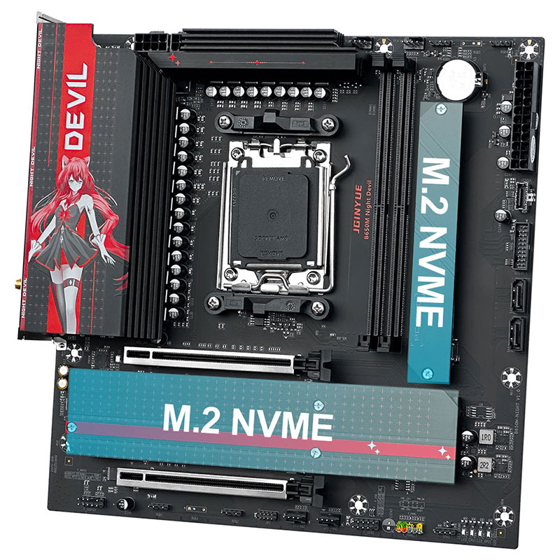 JGINYUE B650M NIGHT DEVIL Desk – X870E Atx Motherboard Bewertung und Preis